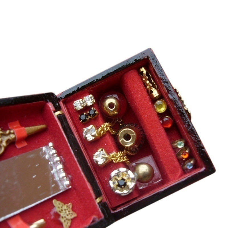 1/12 Dollhouse Miniatures Jewelry Box /Doll House Accessory Room Decor